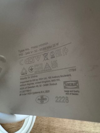 Pantalla lámpara de techo IKEA GOTTORP bambú
