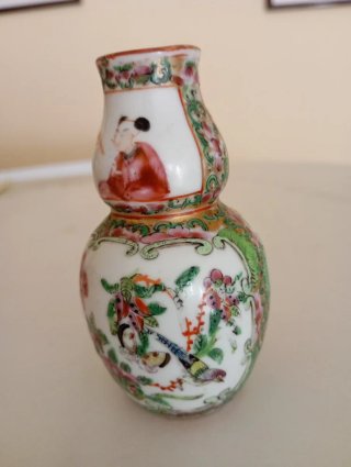 Jarrón chino antiguo siglo XIX