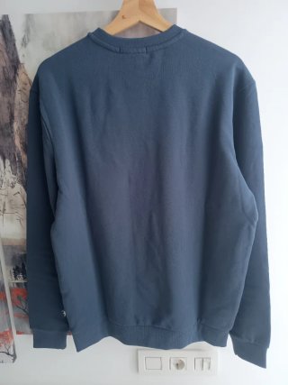 Sudadera Lois Jeans Talla M Azul/Gris