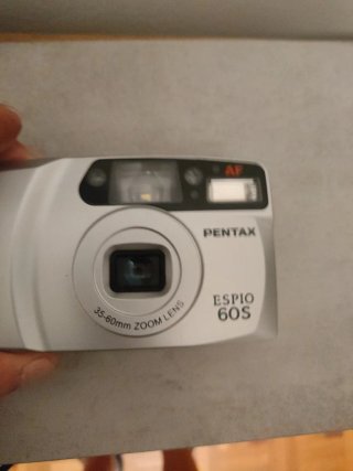 Cámara Pentax Espio 60S carrete