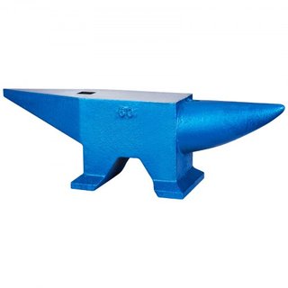 Yunque de Un Solo Cuerno de 132 Lbs Yunque de Acero Fundido para Venta Herramientas de Forja de Acero con Agujero Redondo y Cuadrado y Equipos Yunque Robusto para Joyeros Herramienta de Trabajo en...
