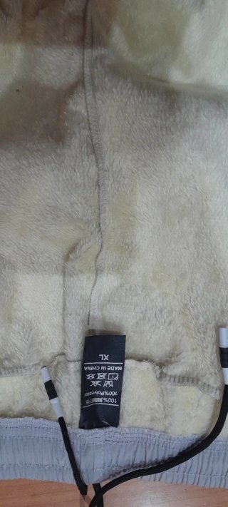 Pantalones de senderismo grises forrados por dentr