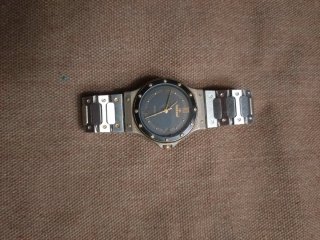 Reloj Kessel Negro y Plateado
