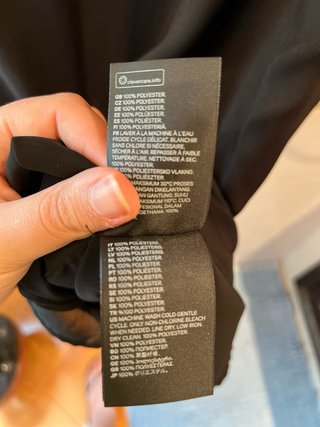Abito nero H&M taglia S