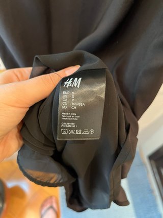 Abito nero H&M taglia S