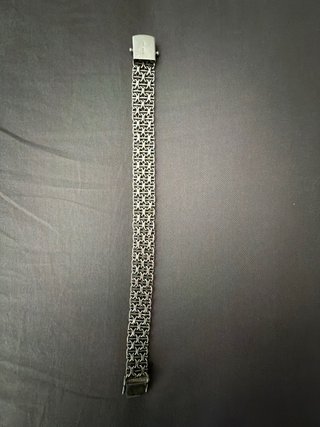 Pulsera de plata estilo bizantino