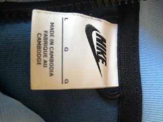 Chaqueta Nike Azul y Naranja
