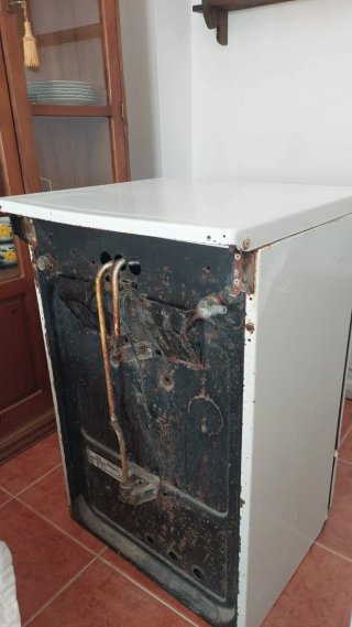Cocina de gas Aspes blanca