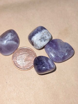 4 Amatistas Naturales 137.50 Ct