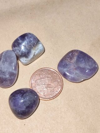 4 Amatistas Naturales 137.50 Ct