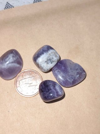 4 Amatistas Naturales 137.50 Ct