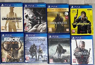 PS4 (PlayStation 4) + 2 Mandos + 16 Juegos