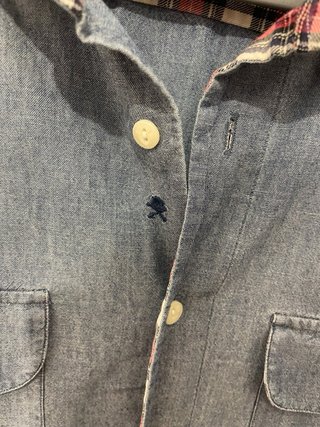 Camisa Scalpers vaquera