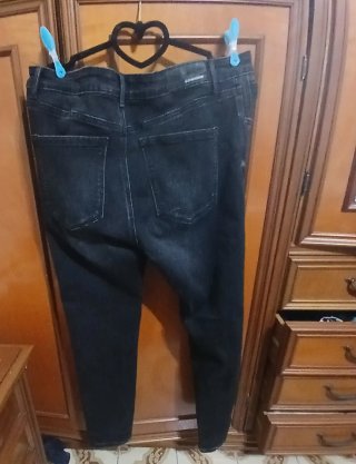 Jeans neri Stradivarius taglia 44