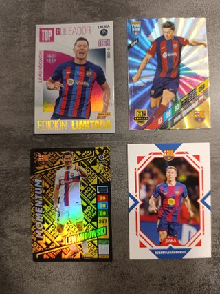 Cromos Lewandowski (4 unidades)