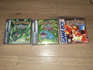 Pokemon Emerald, Leafgreen y Red Game Boy Advance