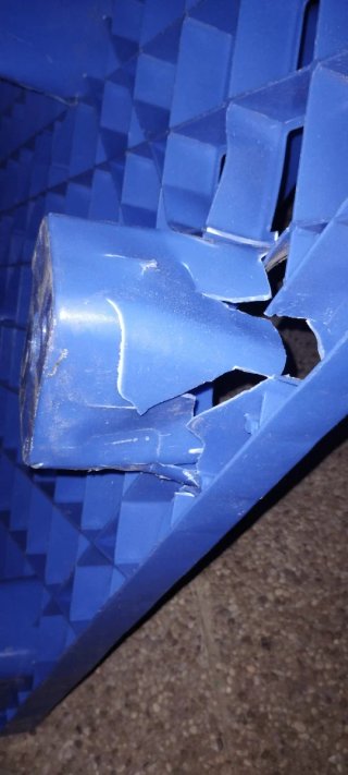 Palets de plástico azules (Pack de 4)