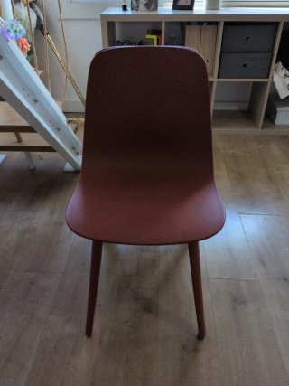 Silla ODGER IKEA Roja
