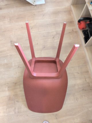 Silla ODGER IKEA Roja