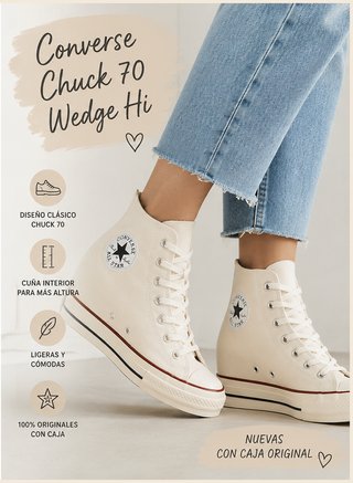 Converse Chuck 70 Beige Talla 39 - Nuevas