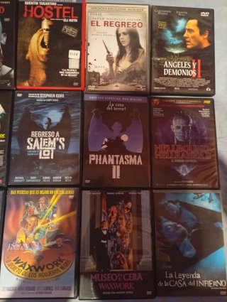 PELÍCULAS TERROR  PREGUNTAR PRECIOS