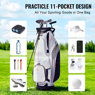 Sacca da Golf con Divisorio Nylon 14 Vie 13 Tasche