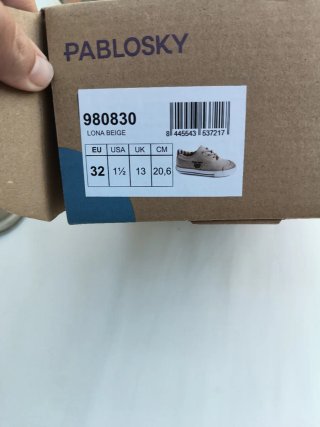 Zapatillas Pablosky niño talla 32