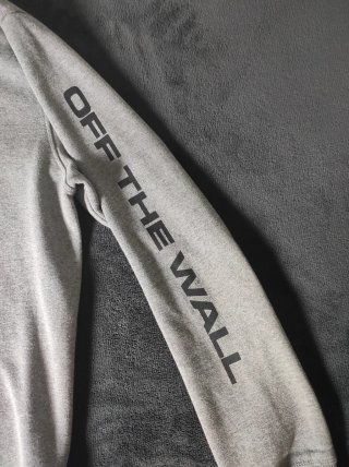 Sudadera Gris Vans Off The Wall