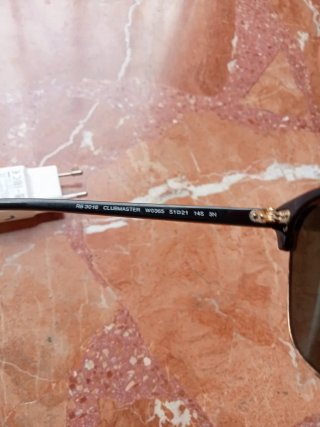 Gafas Ray-Ban Clubmaster 3016 Negro/Dorado