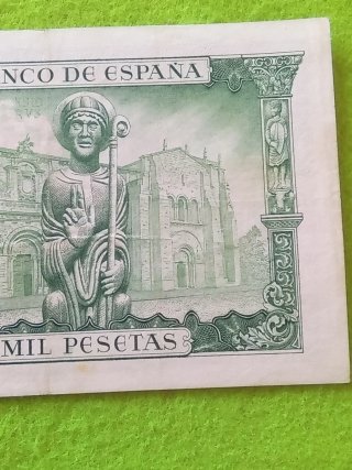 Billete 1000 Pesetas Banco de España 1965