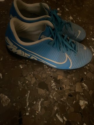 Botas de fútbol sala Nike azules