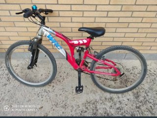 Bicicleta Conor WRC modelo DH Downhill 24,6"