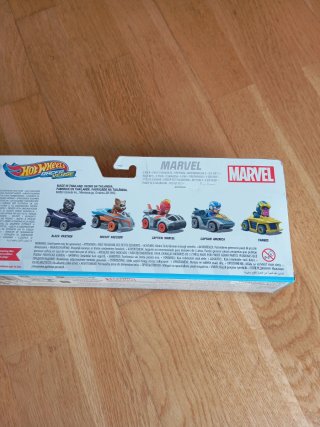 Hot Wheels Racerverse Pack Marvel 5 Vehículos