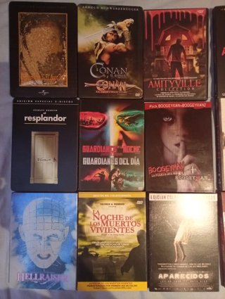 PELÍCULAS TERROR  PREGUNTAR PRECIOS