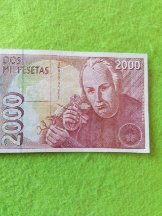 Billete 2000 Pesetas Banco de España