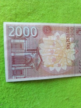 Billete 2000 Pesetas Banco de España