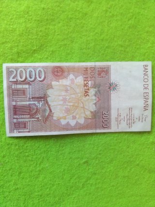 Billete 2000 Pesetas Banco de España