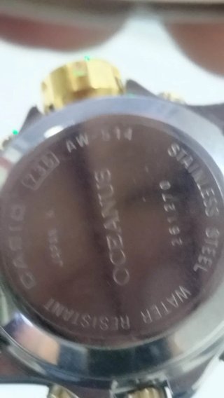 Casio Oceanus AW-154 Alti-Depth Meter