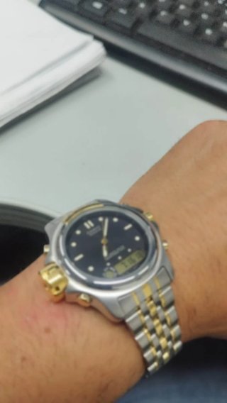 Casio Oceanus AW-154 Alti-Depth Meter