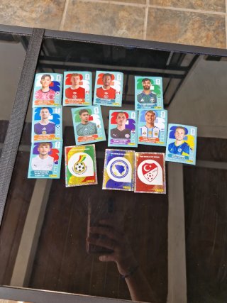 Lote 13 cromos World Cup 2026