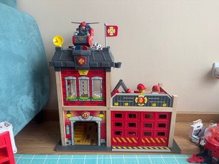 Parque de Bomberos Hape Madera Infantil