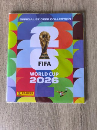 Álbum Mundial 2026 + 212 stickers -Lote Inglaterra