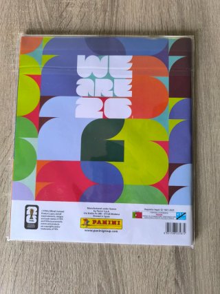 Álbum Mundial 2026 + 212 stickers -Lote Inglaterra