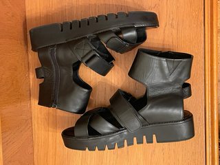 JEFFREY CAMPBELL - sandalias planas gladiador 39