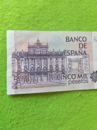 Billete 5000 Pesetas Banco de España 1979