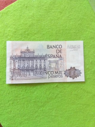 Billete 5000 Pesetas Banco de España 1979