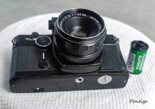 Cámara Ricoh TLS 401 Negra