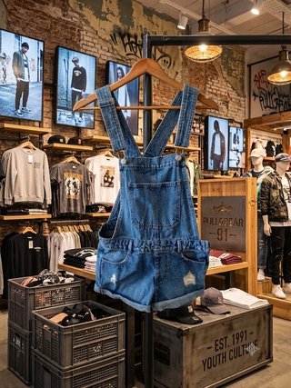 Peto Vaquero Corto Pull&Bear Talla S