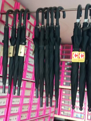 Paraguas Sñra y Sñor Negro Calidad España