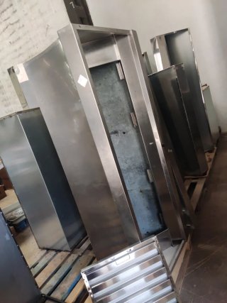 CAMPANA EXTRACTORA ACERO 1.5M MIRA MI PERFIL